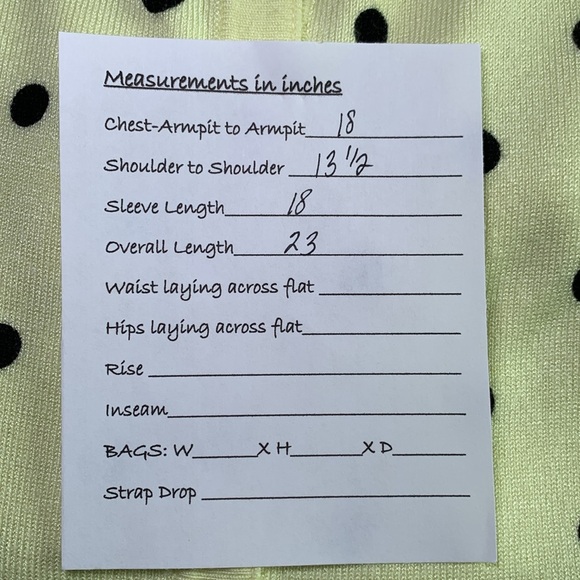 Tahari lime/Yellow Polka Dot Cardigan with studded snap details size small - Picture 8 of 8